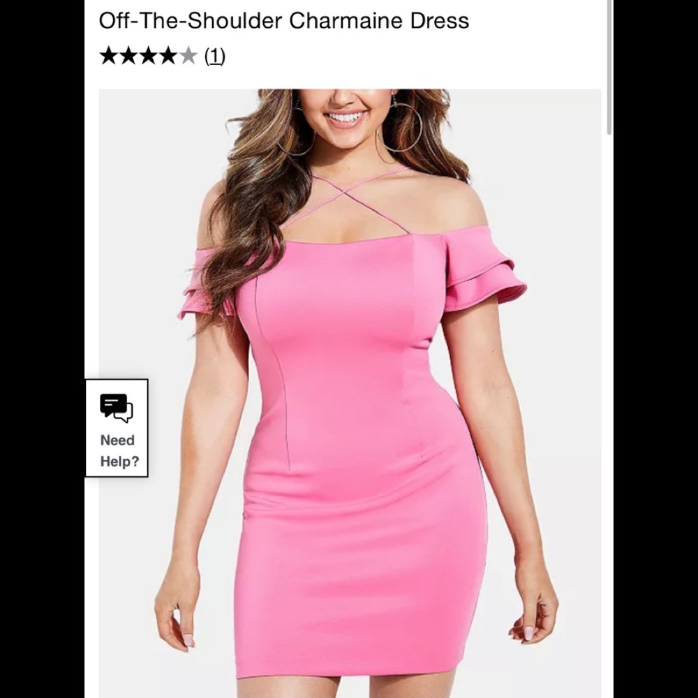 Guess Over the Shoulder dress size M